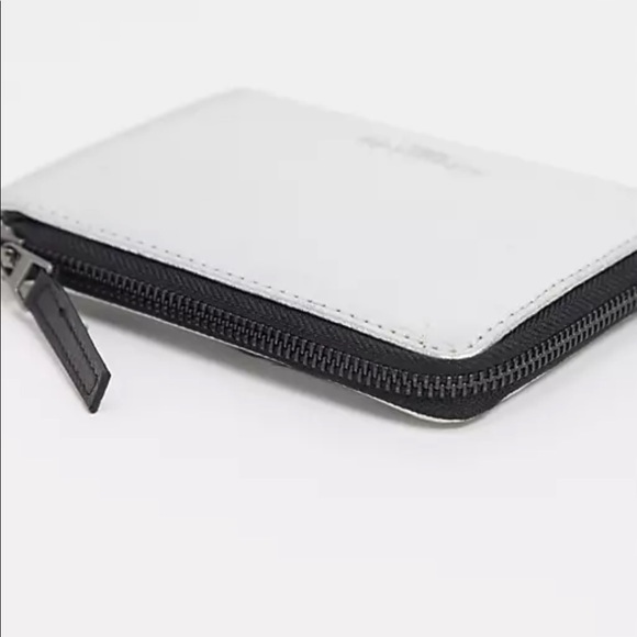 Urbancode leather travel wallet black and silver - Picture 4 of 5